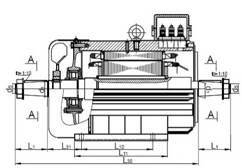 Крановые электродвигатели  