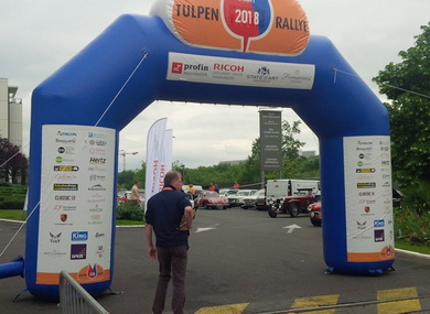 Команда Hooper - Omec  на ралли Tulip Rallye 2018 