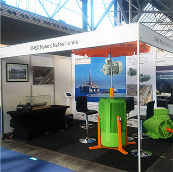 Стенд Omec Motors на выставке Electric & Hybrid marine world expo 2016 (2)